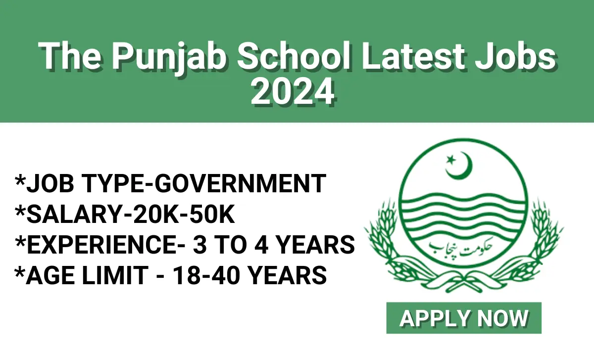 Punjab government school jobs